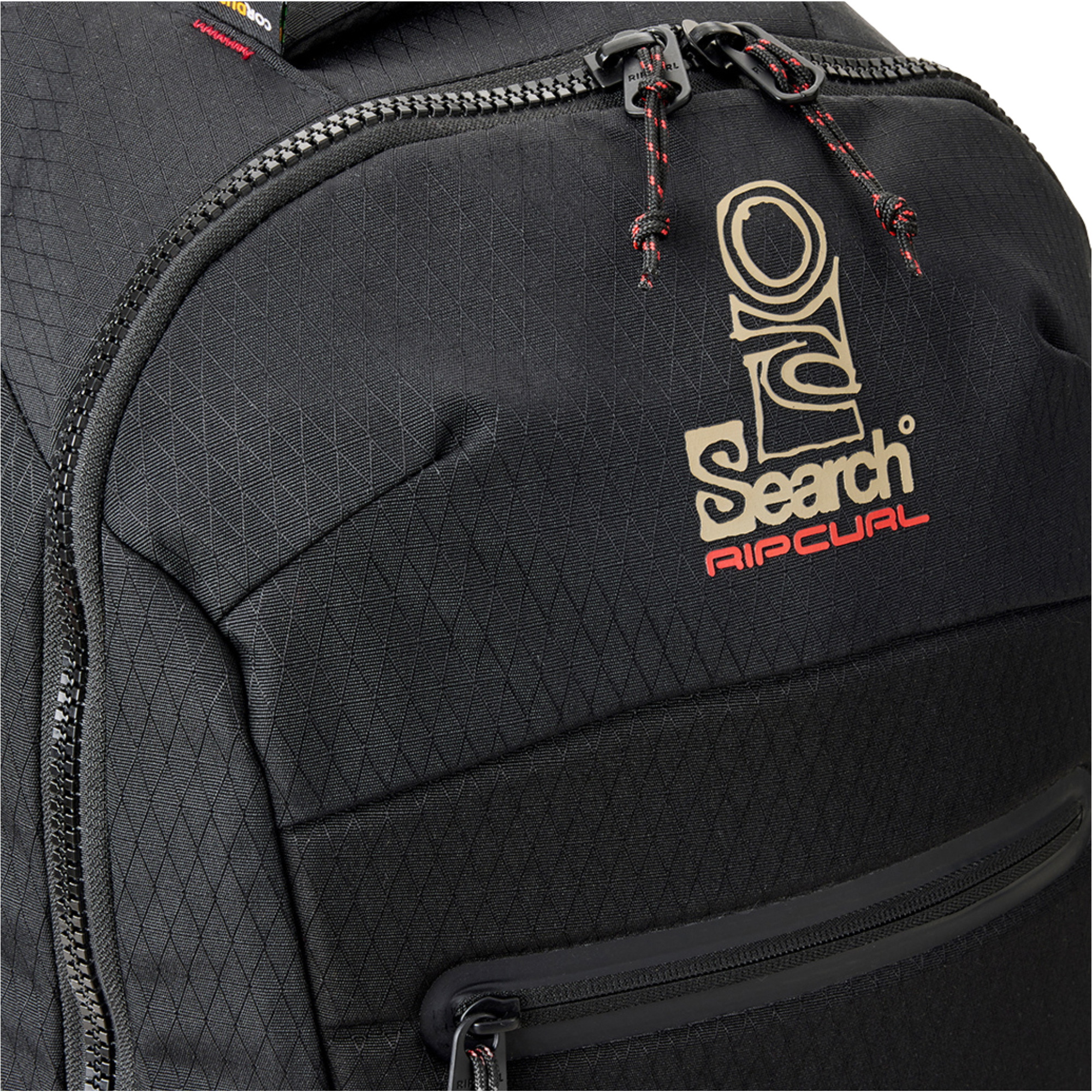 2026 Rip Curl F-Light Hybrid 32L Cordura Wheeled Travel Bag 02FMTB - Black